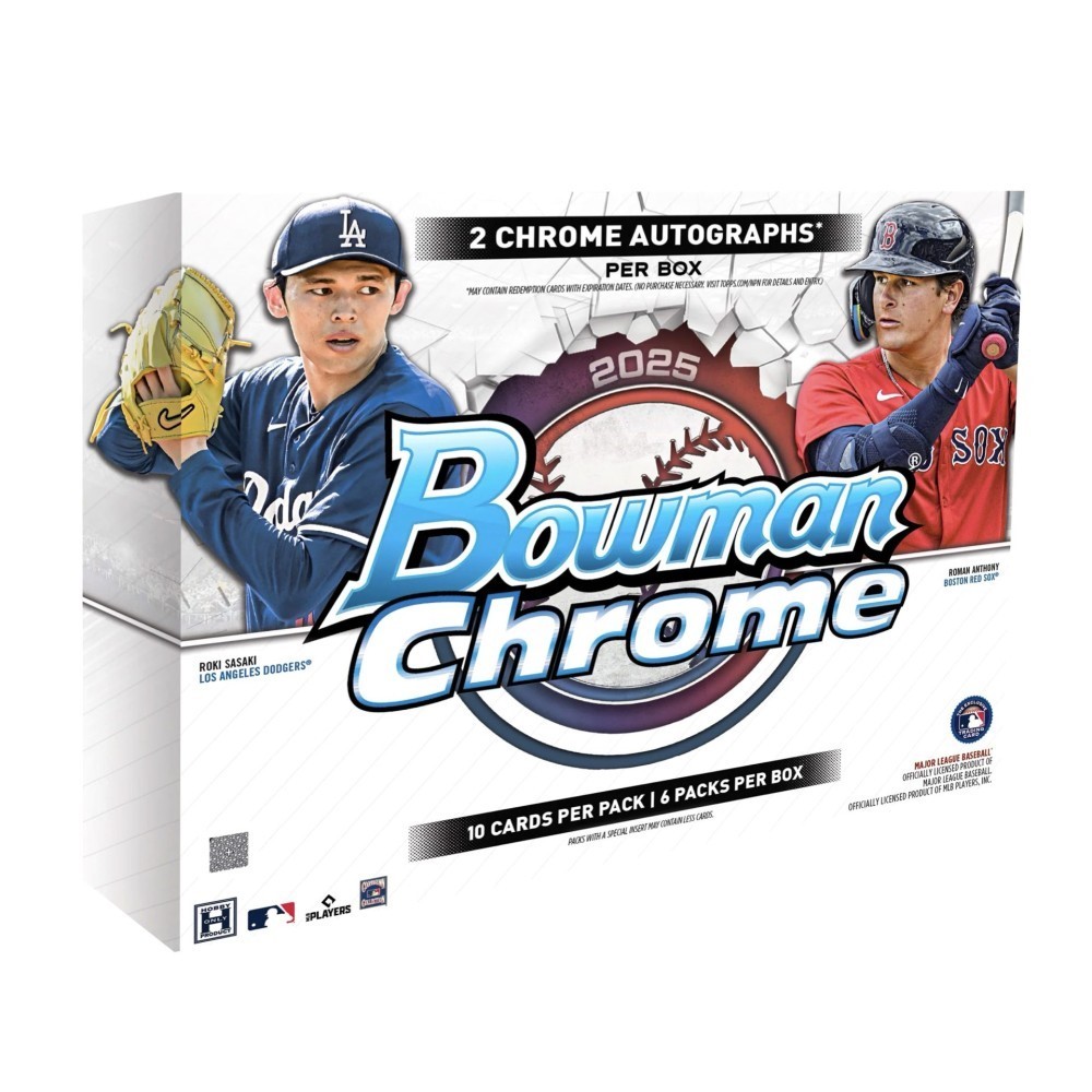 2025 Bowman Chrome Baseball Box